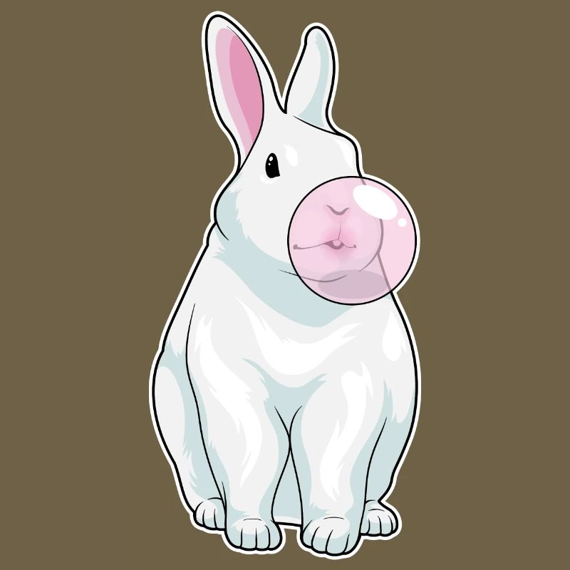 Rabbit Chewing Gum