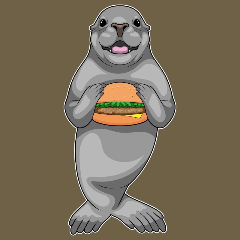 Cheeseburger du phoque