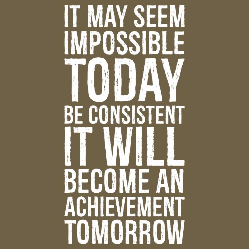 it may seem impossible today to be consistent with it