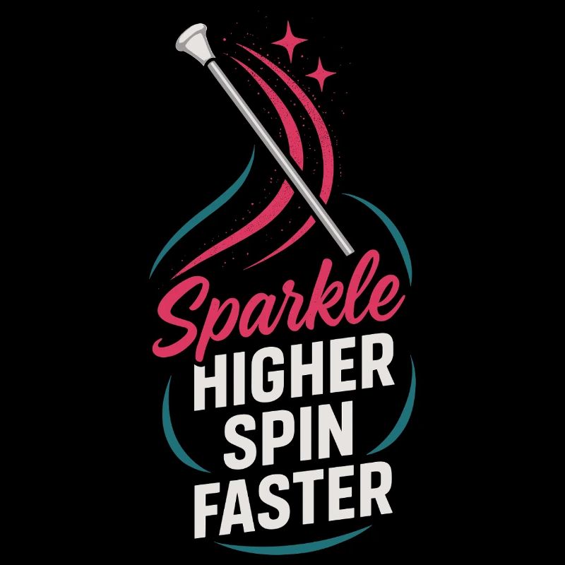 Baton Twirler Majorette Captain Squad Club