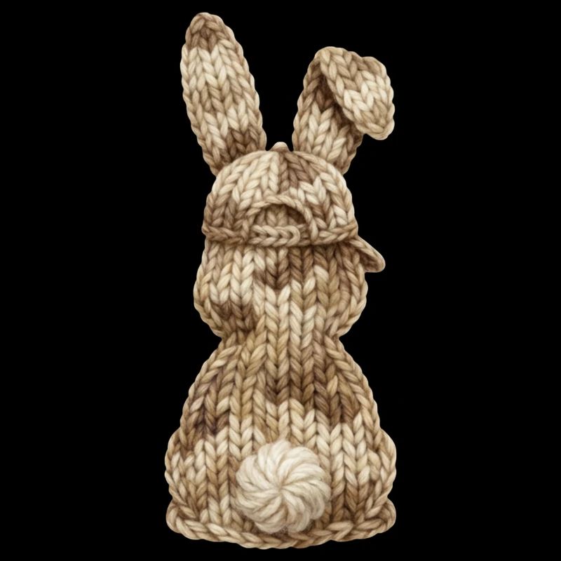 Lapin derrière le camouflage Casquette Camouflage