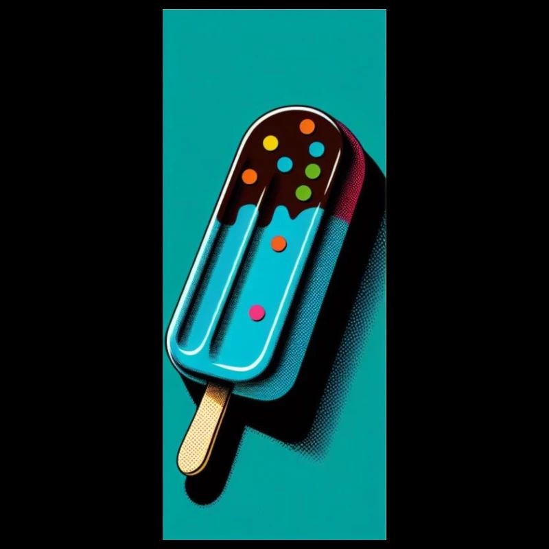 Eis am Stil Popsicle Pop Art I