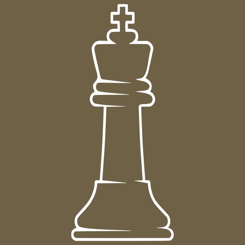 Schachfigur König