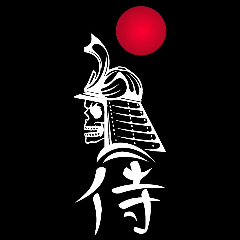 Samouraï blanc et soleil rouge
