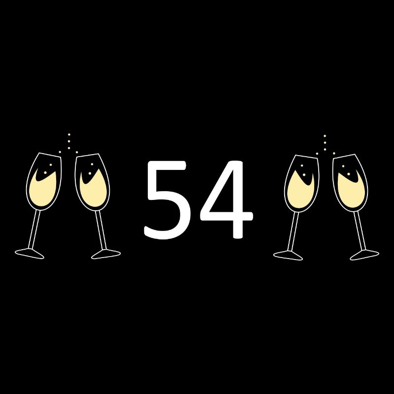 54e anniversaire 54 ans 54 numéro 54