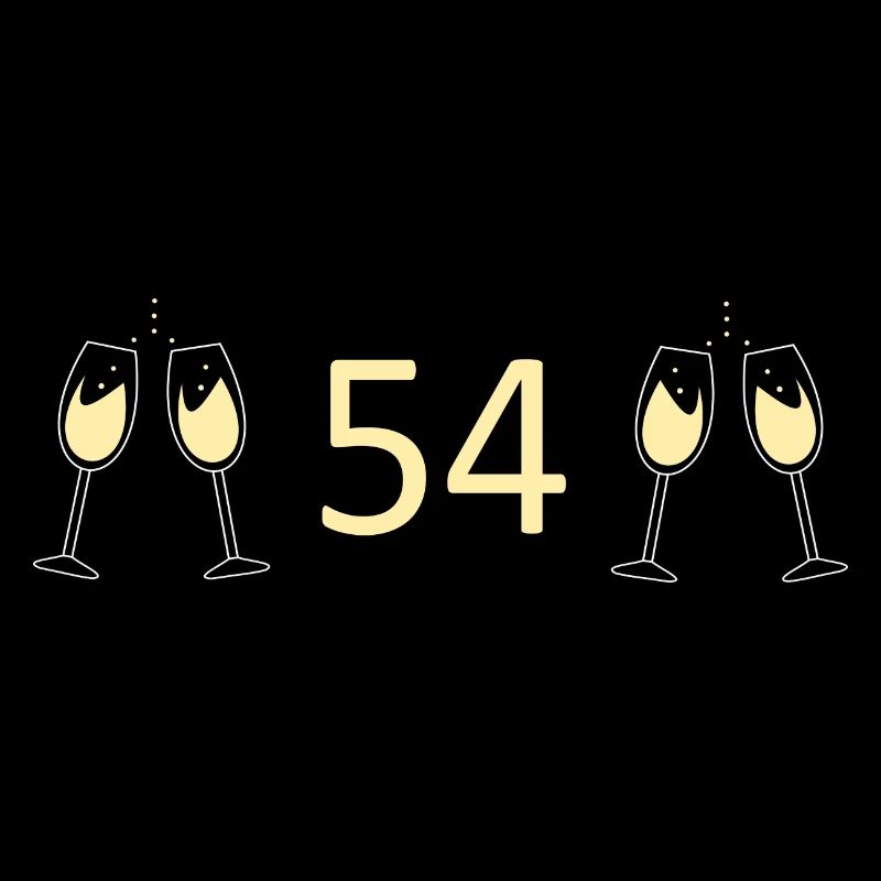 54e anniversaire 54 ans 54 numéro 54