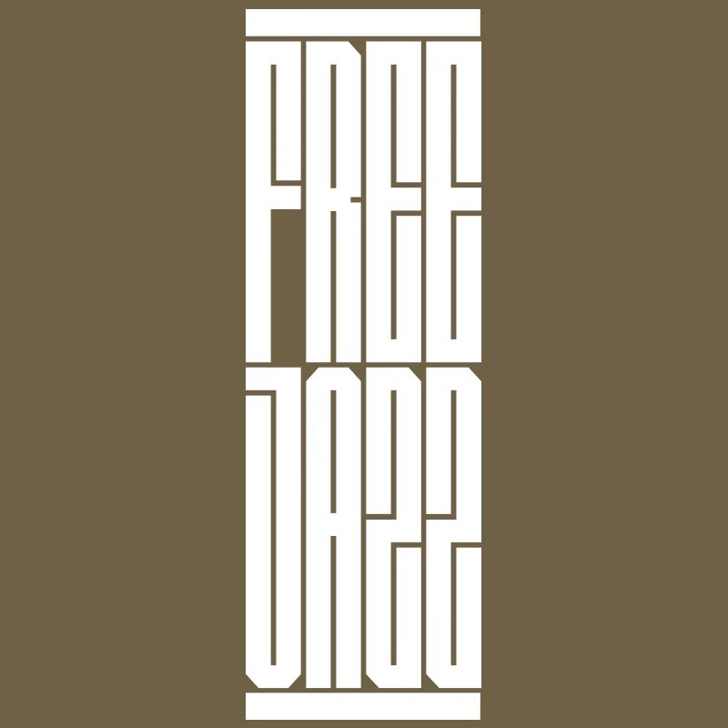 Conception typographique de jazz libre. Cadeau idéal pour le moderne