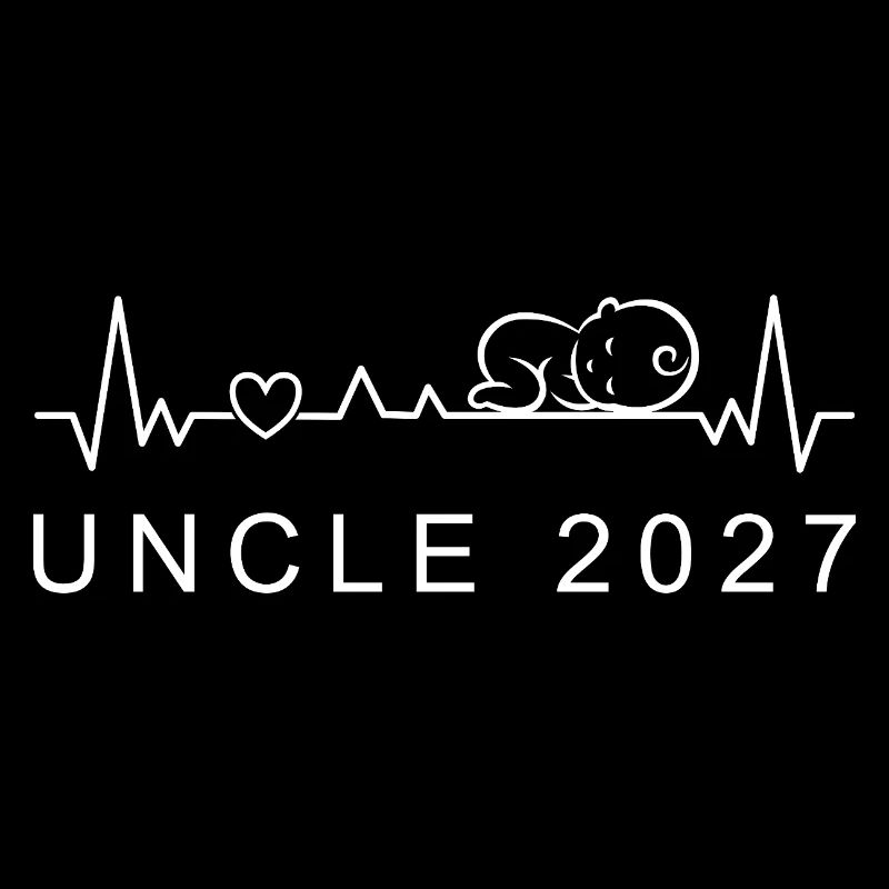 Annonce de grossesse du battement de cœur du bébé Uncle 2027