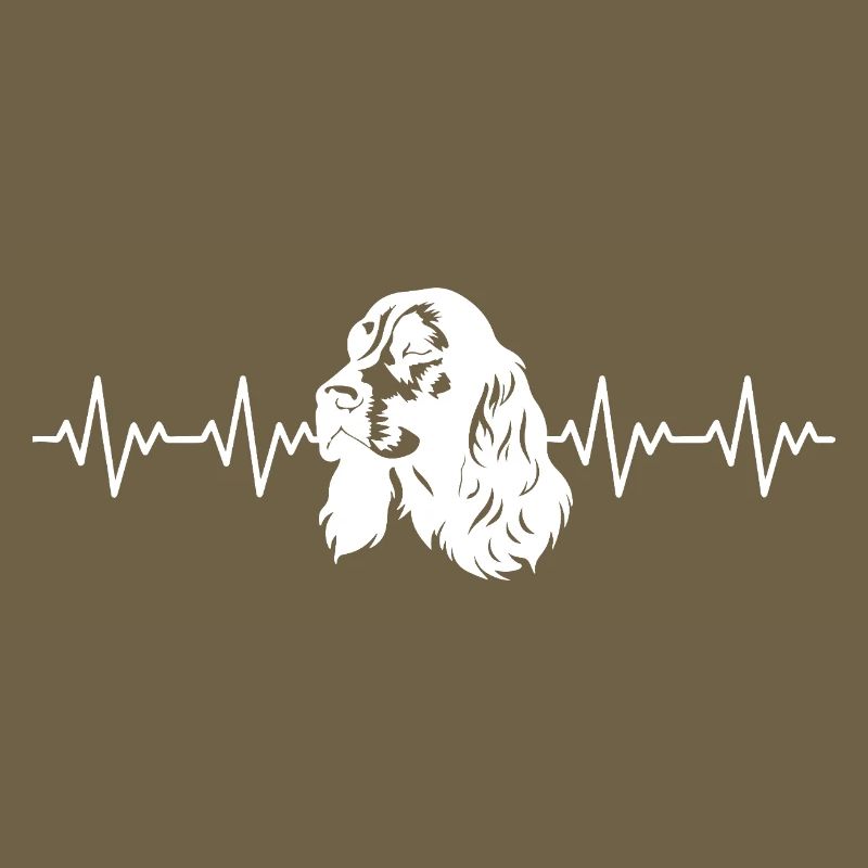 Cocker Spaniel EKG Herzschlag