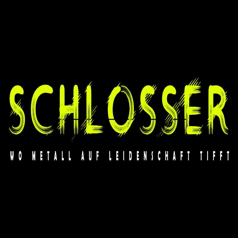 Schlosser Handwerker Design