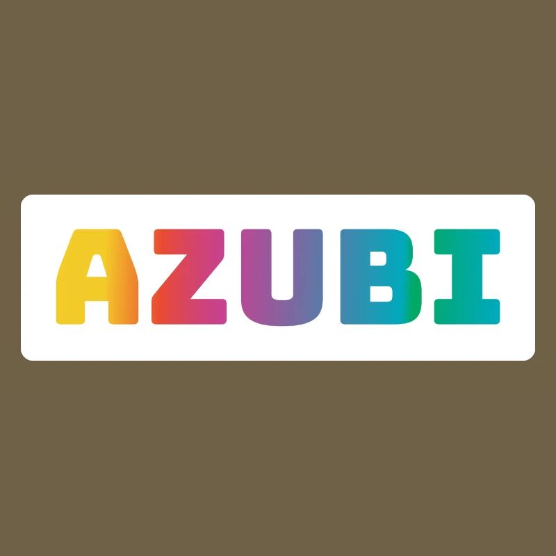 Azubi Tshirt coloured