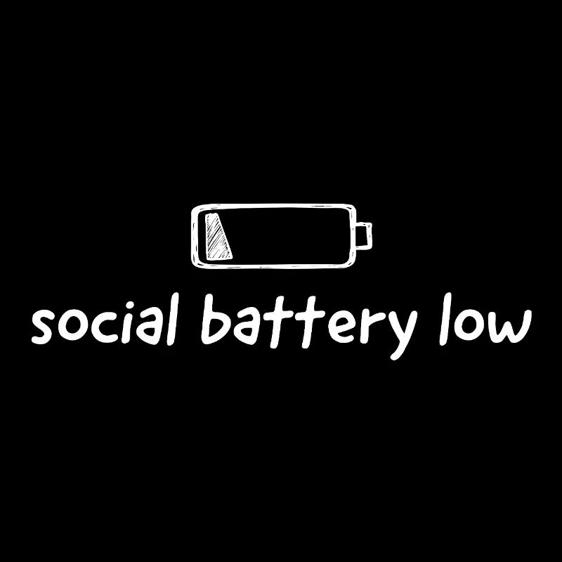 social battery low
