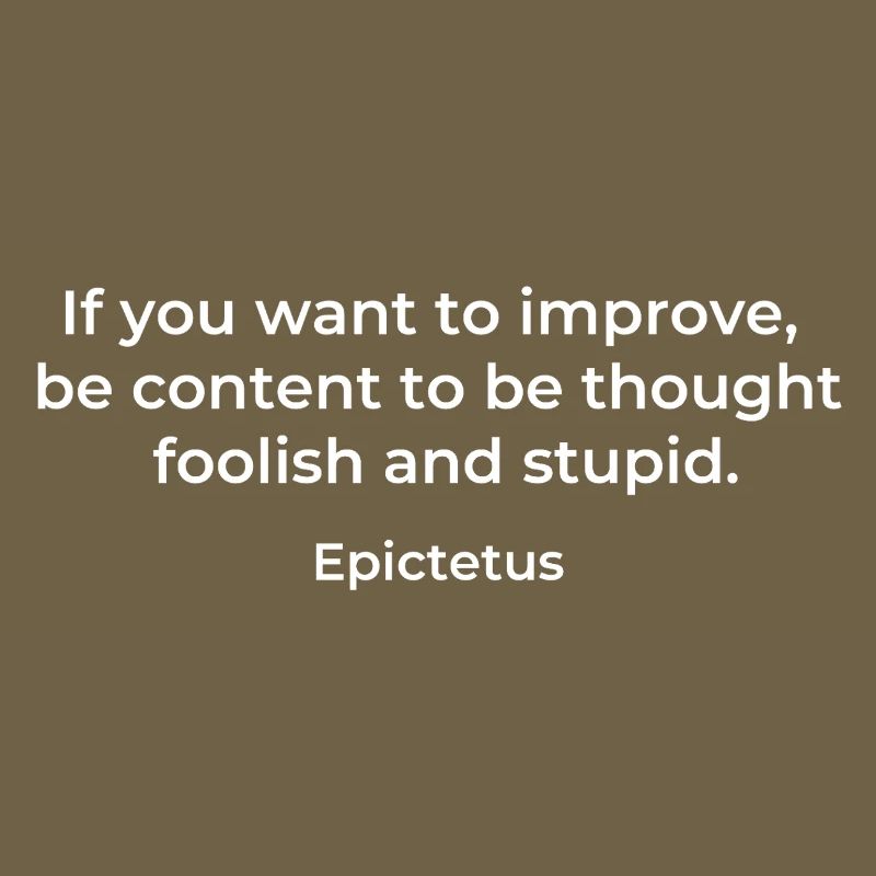 Conception de citation de motivation minimaliste Epicteus