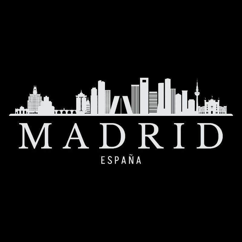 Madrid Skyline, Madrid Spain