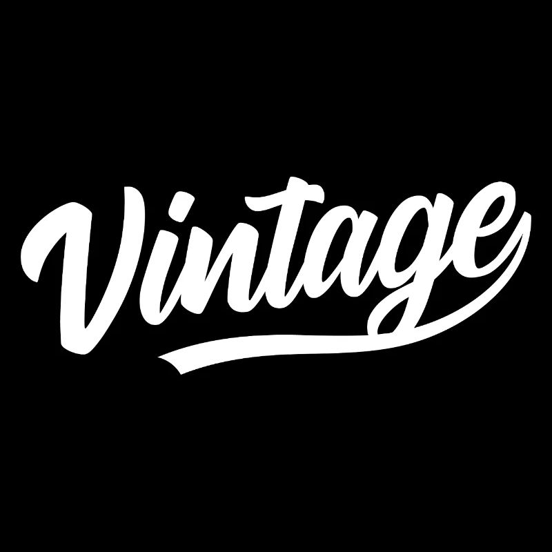 Vintage Retro Old Style Classic Trend
