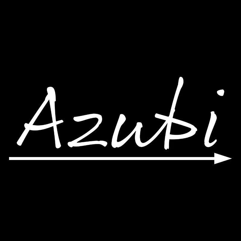 Design Azubi arrow weiss