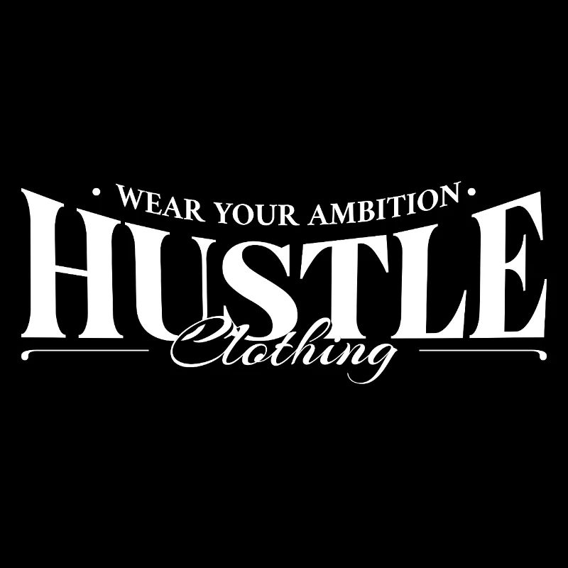 Hustle Clothing Ambition Logo