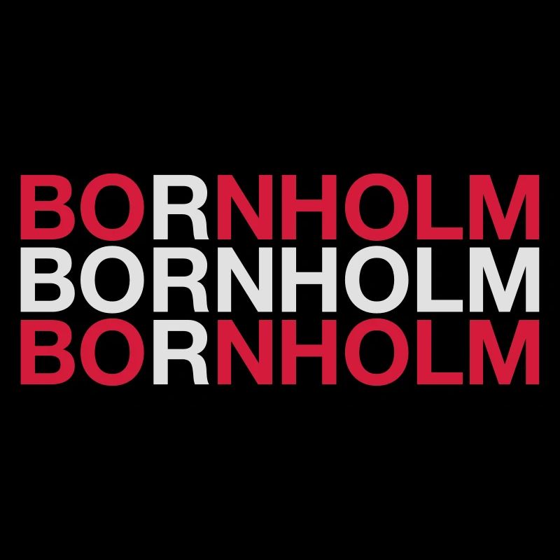 BORNHOLM Danemark Danemark Drapeau danois