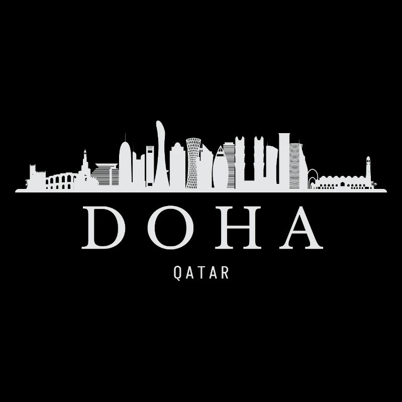 Doha Skyline, Doha Qatar