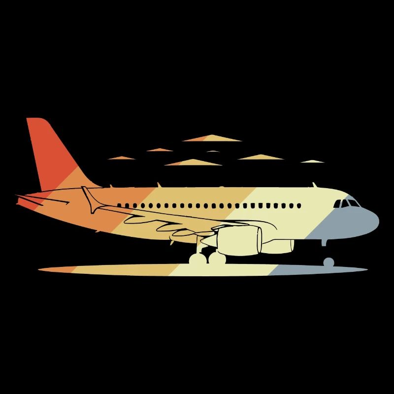 Dessin d’avion Vintage
