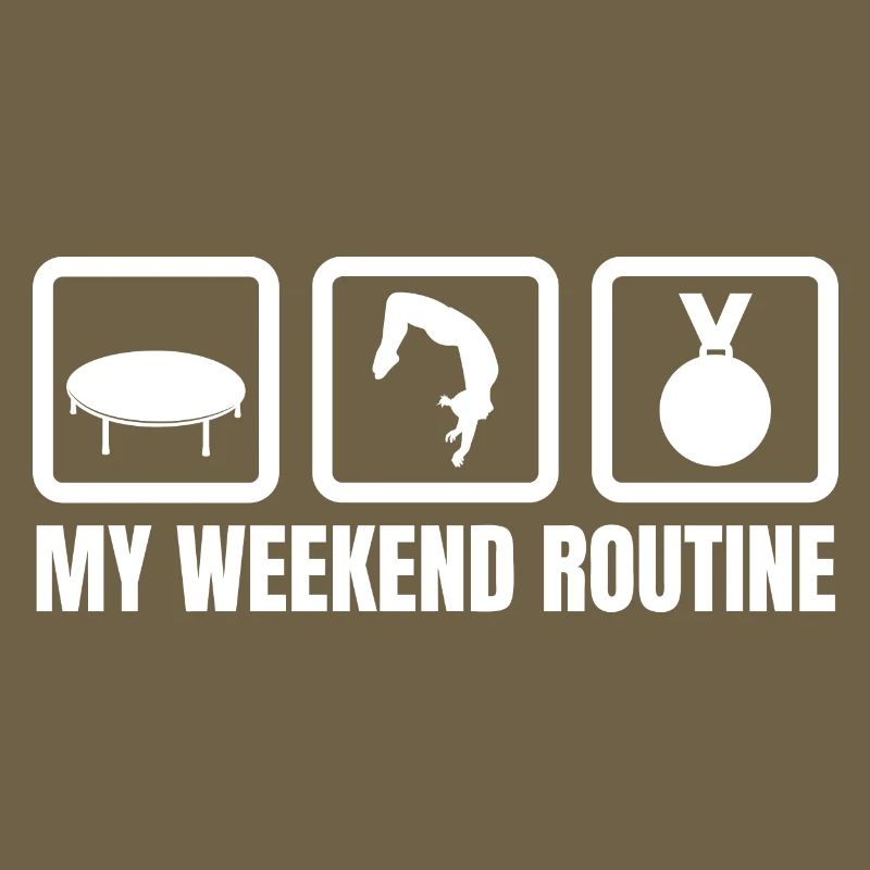 Routine du week-end trampoline