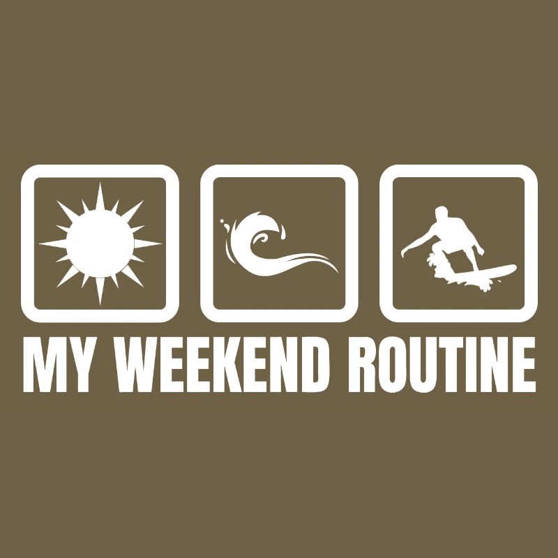 Ma routine du week-end