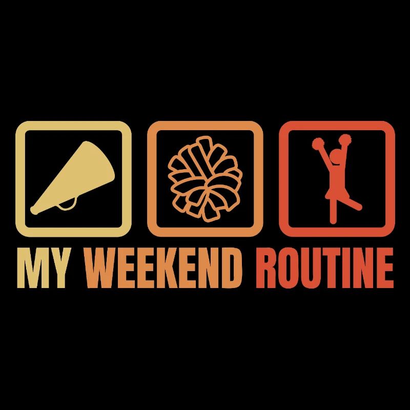 Routine du week-end des pom-pom girls