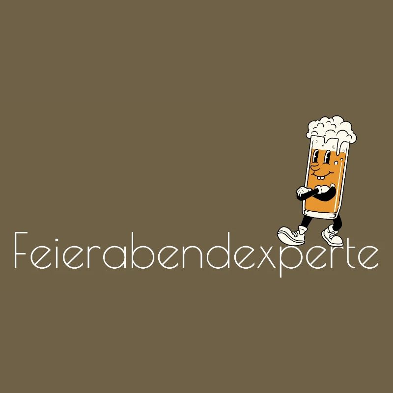 Feierabendexperte Bierheld Cartoon
