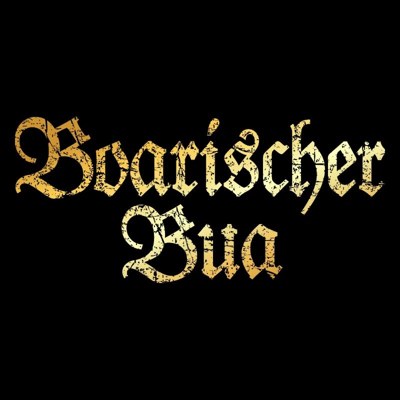 Boarischer Bua - Bayerischer Bube (Goldgelb)