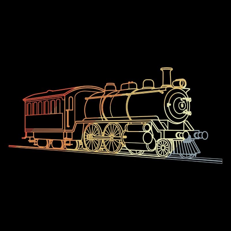 Locomotive Style Rétro