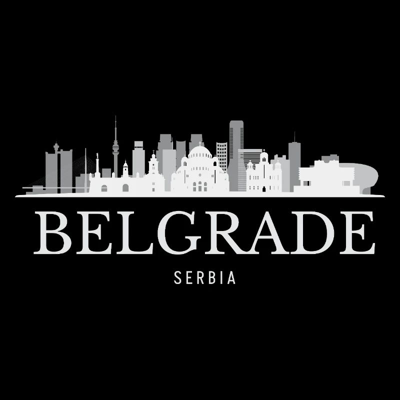Belgrader Skyline, Belgrad, Serbien