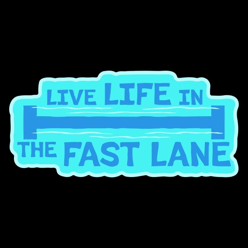 Life In The Fast Lane Float Funny Pool Saying