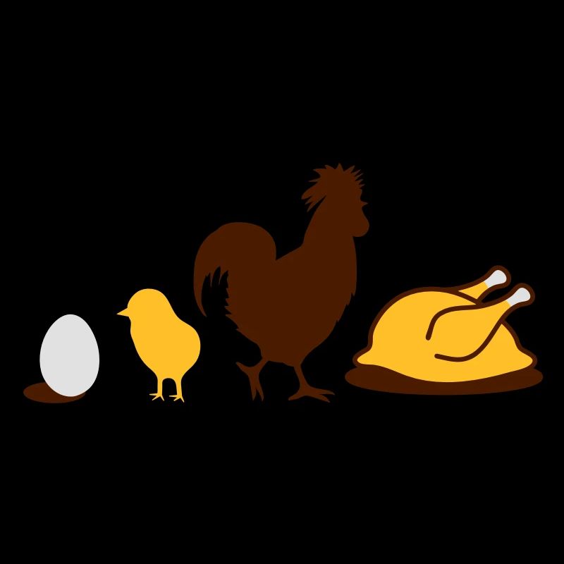 Ei,Küken,Hahn und Hähnchen-Geflügel Evolution