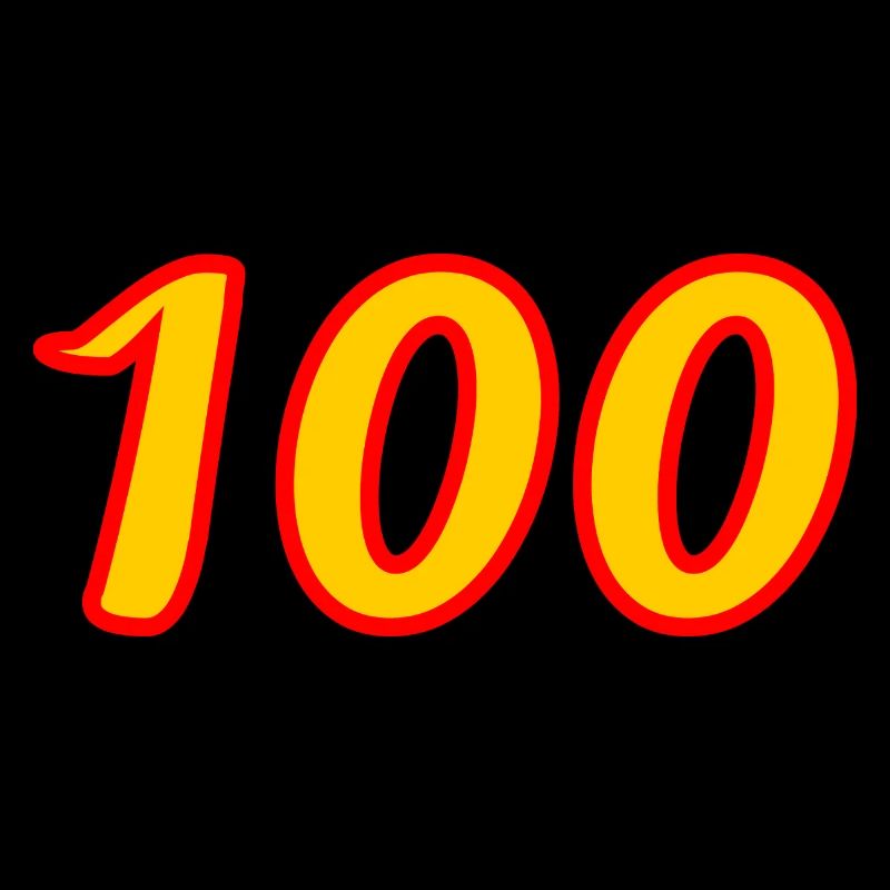 100. 100 ANS. 100e ANNIVERSAIRE. ANNIVERSAIRE 100 