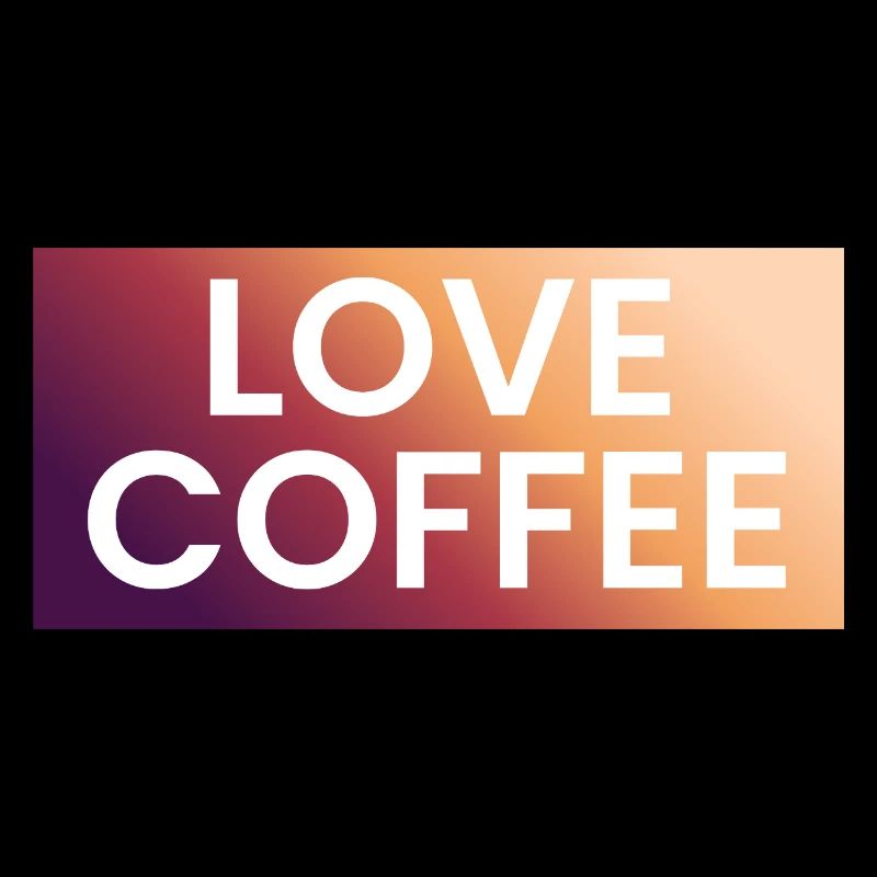 Café Amour en Dégradé