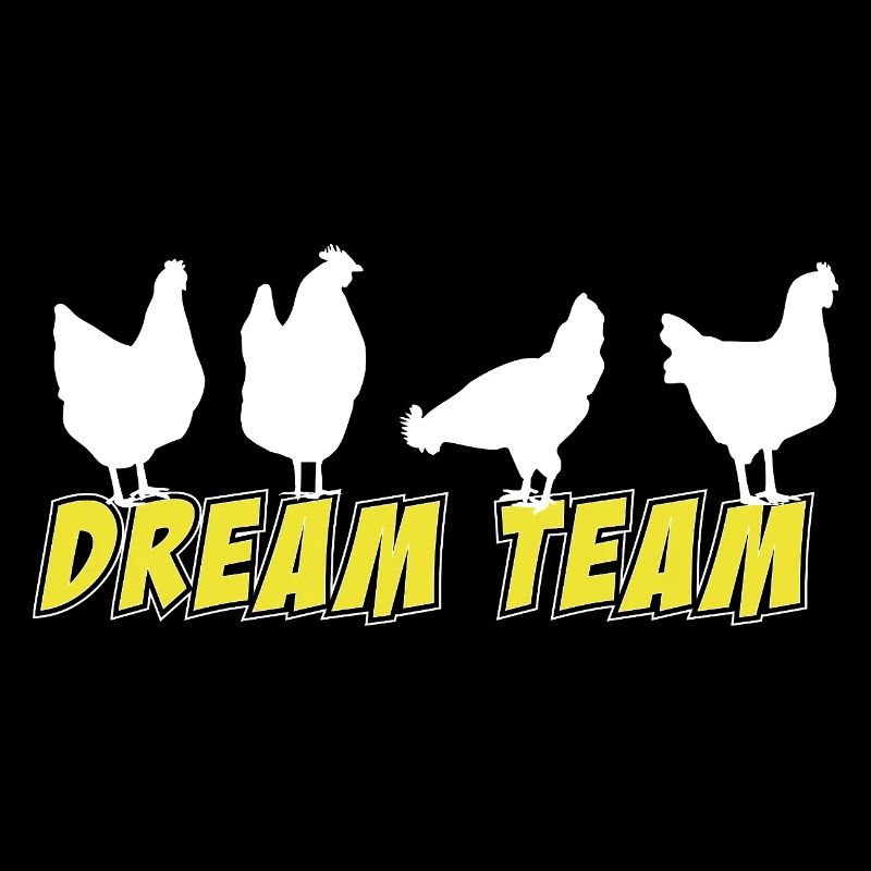 Fans de poulet - Coq - Coq - Poussin - Œuf - Bio