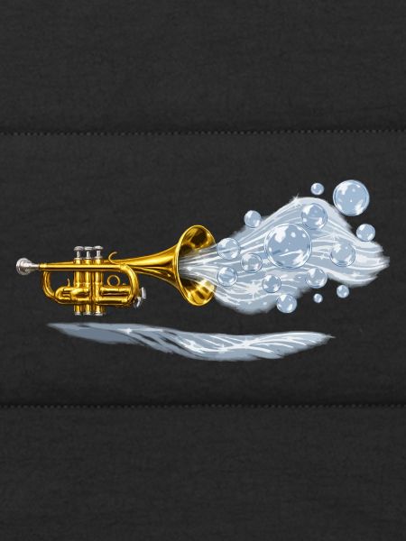 Aqua Brass Burst