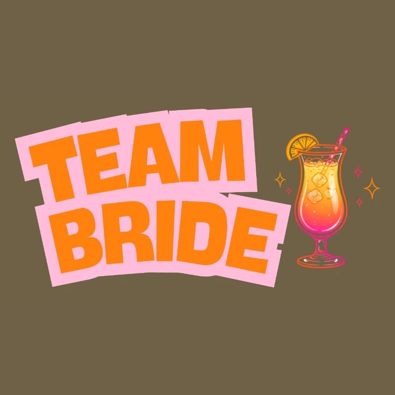 Team Bride - Cocktail - personnalisable