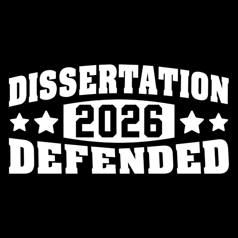 Dissertation verteidigt 2026 PhD EdD Doktorarbeit