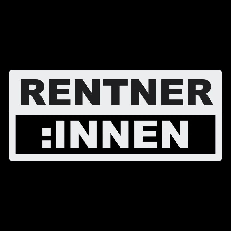 Lustiges Rentner-Design