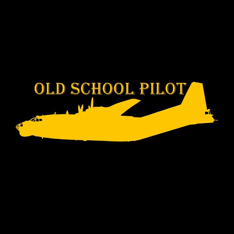 pilote à l’ancienne An-12