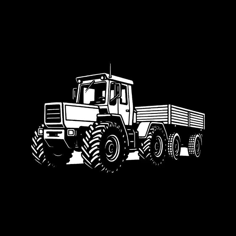 Heavy load on six wheels