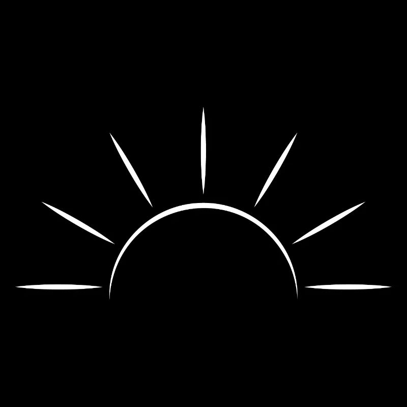 Sunrise white - Minimal Design