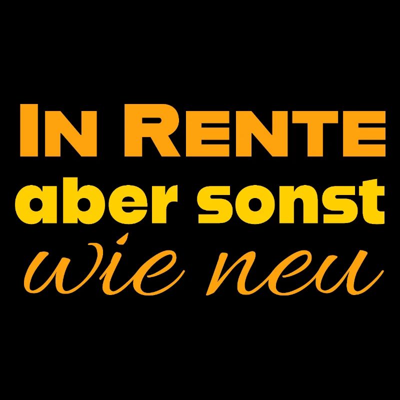 Humor und Ruhestand