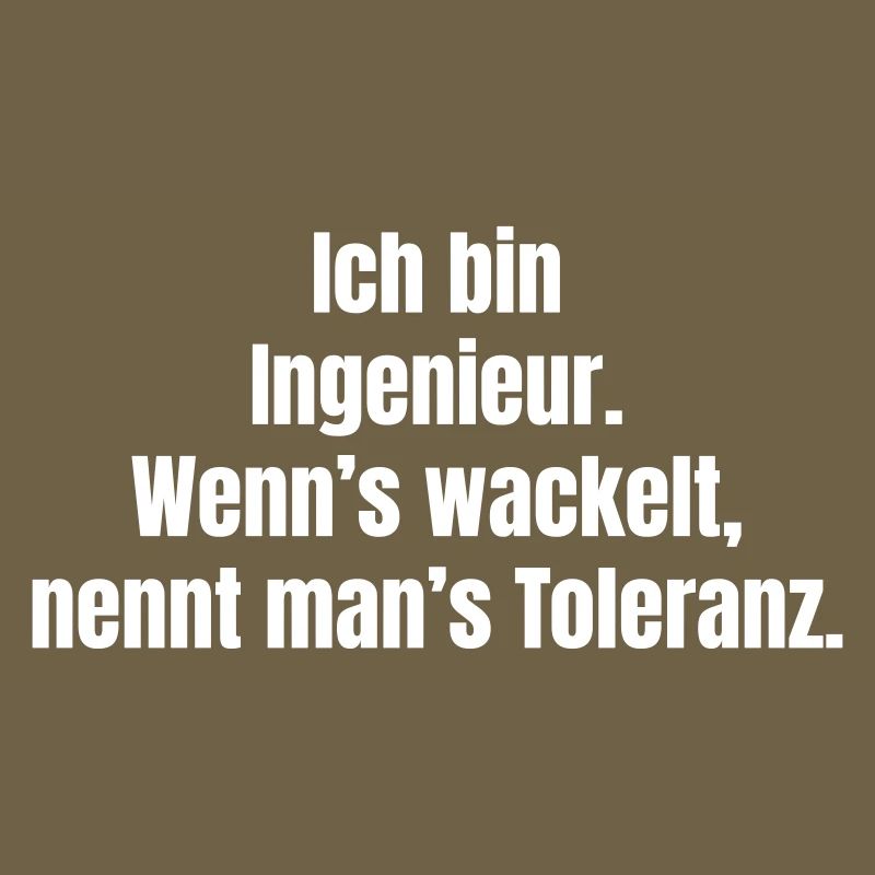 Engineering joke: When it wobbles, tolerance