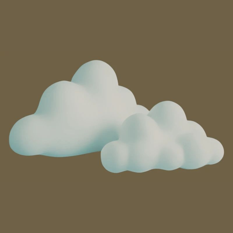 Cloud Design Coucher de soleil Couleurs