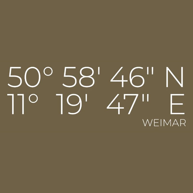 coordonnées Weimar
