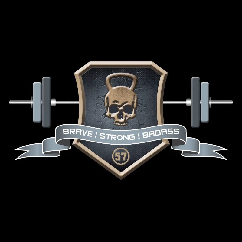 Logo Braves Strong Badass