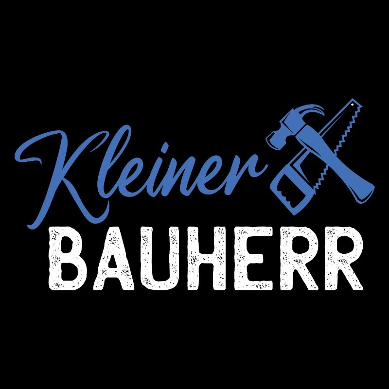 Small builder logo with hammer and saw