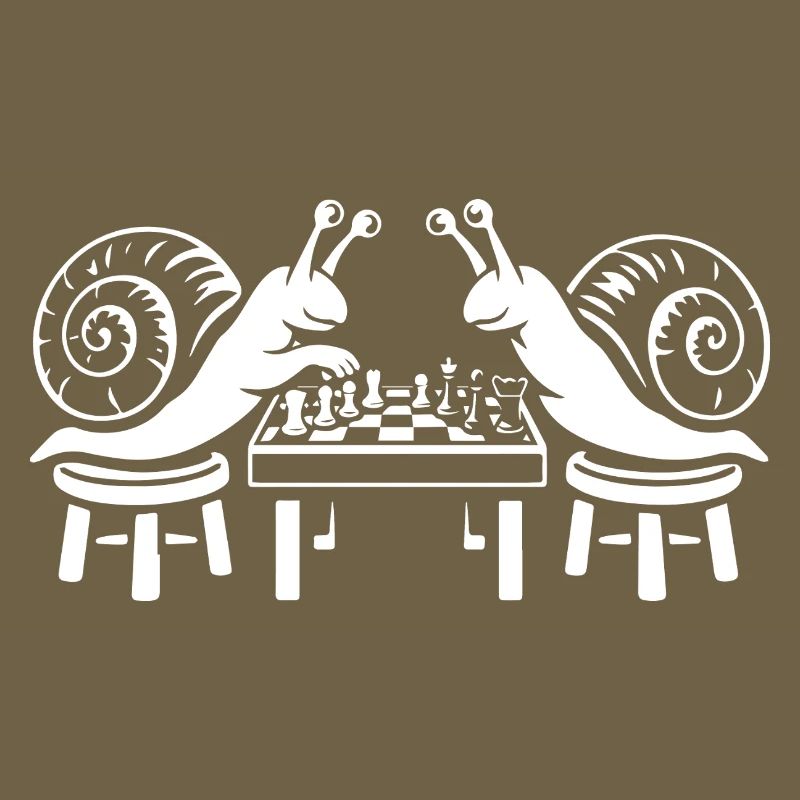 Duel d’échecs à l’escargot